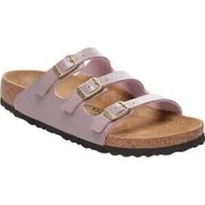 Birkenstock Florida Sandal Women Size 37 US 7 Three Strap Comfort Slip On